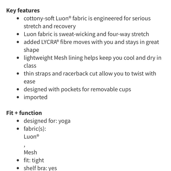 Lululemon Power Y tank in Menthol (mint green, size 4) - Picture 9 of 9